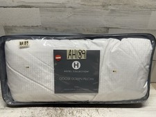 Hotel Collection European Goose Down Soft Support King Bed Pillow New Defects