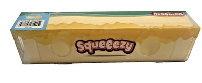 Squeezy Scented Yellow Foam Squeeze Ball Stress Reliever 4in 4oz MPN 571054