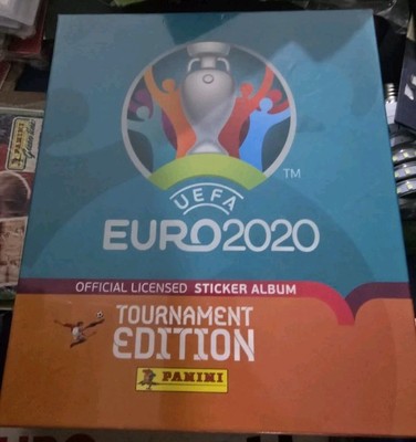 SEALED UEFA EURO 2020 TOURNAMENT EDITION ALBUM Complete Set PANINI Figures