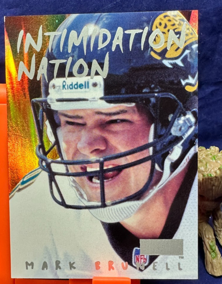 1998 Skybox Premium - MARK BRUNELL - Intimidation Nation #8 of 15 Rare