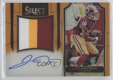 2016 Panini Select Orange Prizm 30/35 Josh Doctson #JS-JD Auto 1u6