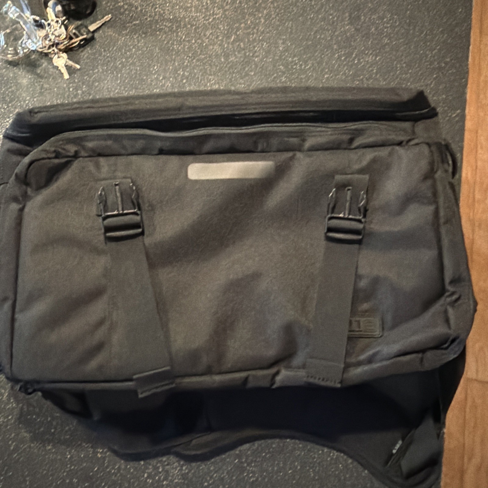 511 Tactical Basic Patrol Bag Police Duty SWAT Range Black Carry Pack Security