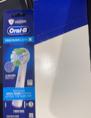 6  Oral-B Precision Clean Heads Electric Toothbrush Replacement Heads 6X3=18 New