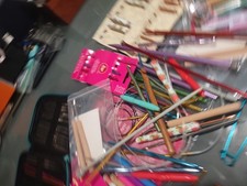 Sewing Lot Hook Needles Etc Over 50 Pieces
