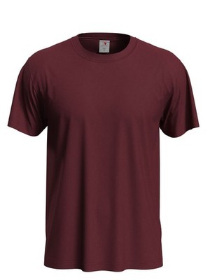 STEDMAN T-Shirt CLASSIC-T UNISEX Herren aus Jersey Kurzarm BORDEAUX