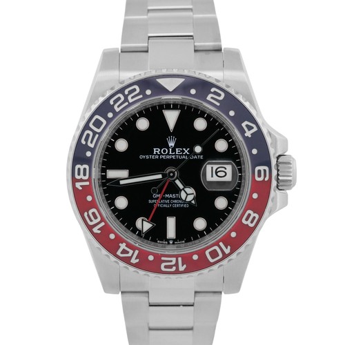 2026 RSC PAPERS Rolex GMT-Master II PEPSI Blue Red OYSTER 40mm 126710 BLRO BOX