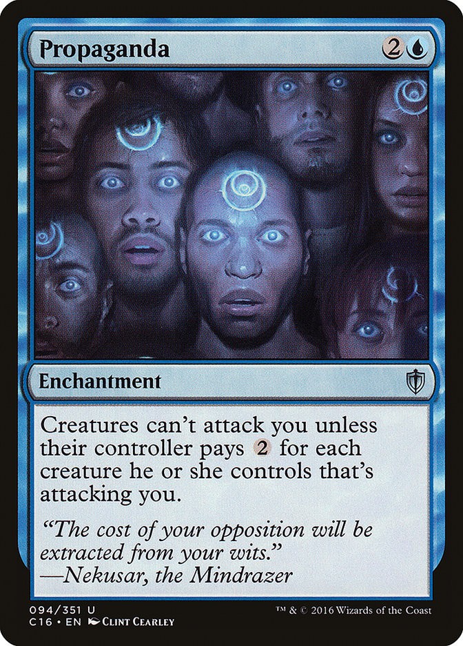 MTG Propaganda  - Commander 2016 #094