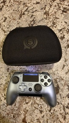 SCUF Vantage Wired/Wireless Controller for Sony PlayStation 4 - Silver W/Case 