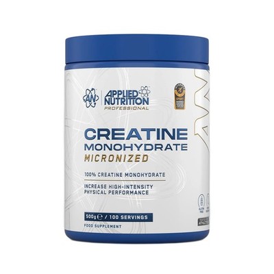 Applied Nutrition Creatine Monohydrate Powder 500g Unflavoured Pure Micronized