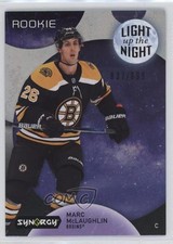 2022 Upper Deck Synergy Light Up The Night Rookies 837/899 Marc McLaughlin 4v9