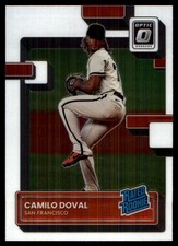 Camilo Doval 2022 Donruss Optic - Blue Prizm #72 Giants MLB READ FREE SHIPPING