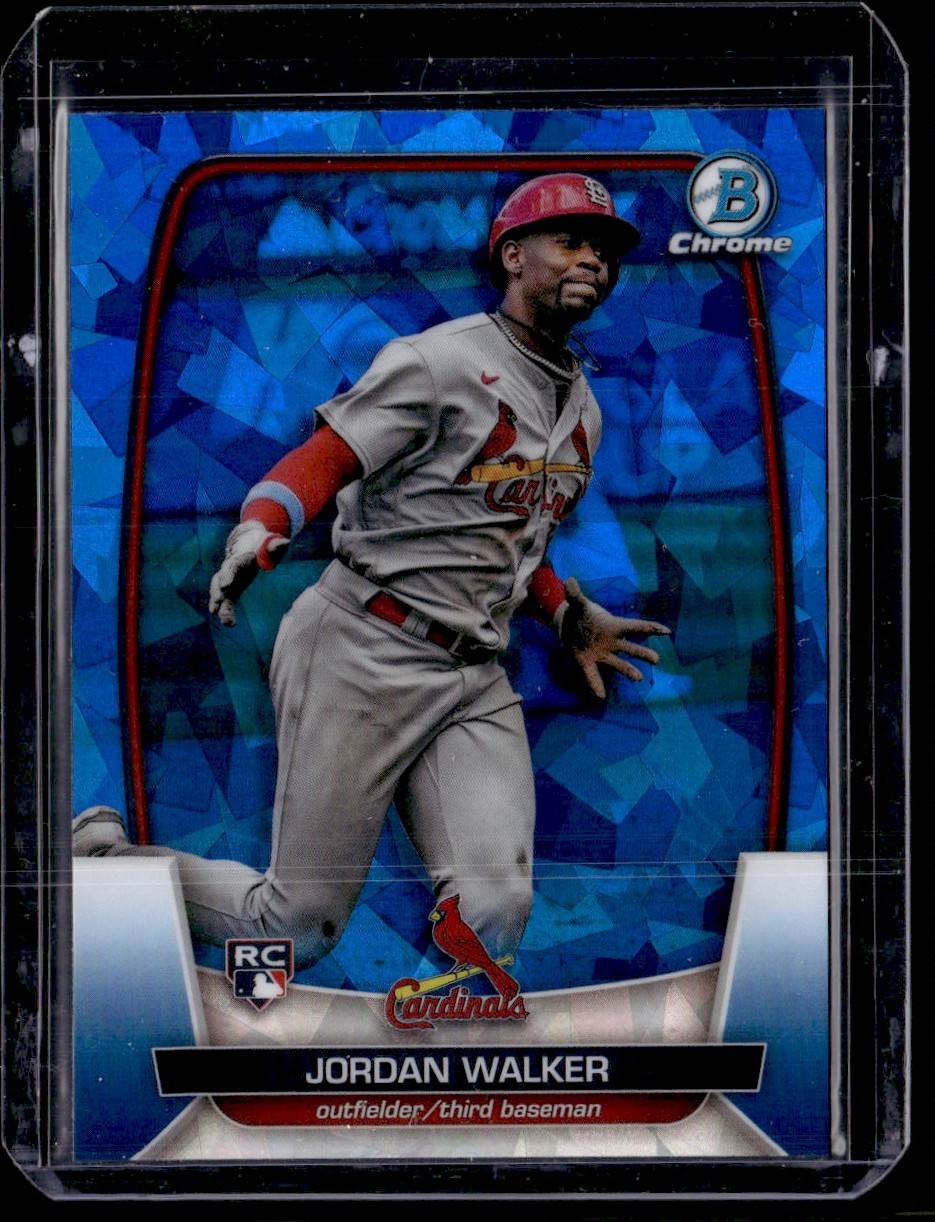 2023 Bowman Chrome Jordan Walker Rookie St. Louis Cardinals #18