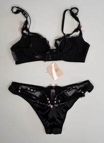 Agent Provocateur Momoko Bra 32B Brief 2 NWT