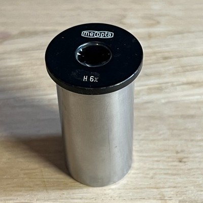 VINTAGE MEOPTA H6X MIKROSKOP OKULAR OPTISCHE LINSE TEILFERNROHR (051)