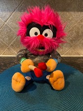 Disney Muppets Animal Drummer Animated Sings 10" Plush Stuffed SEE VIDEO