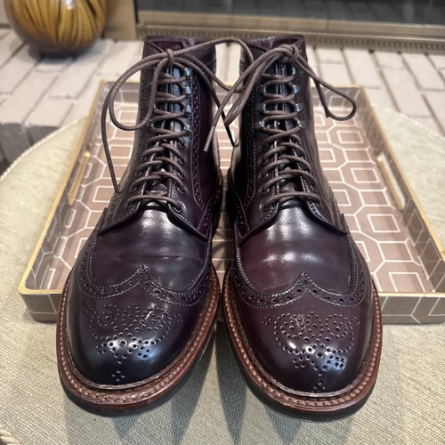 Alden x Brogue Color 8 Shell Cordovan WT Boot - 8.5D Barrie Last ...