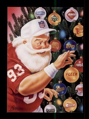 1993 NFL PROPERTIES SANTA CLAUS CHECKLIST