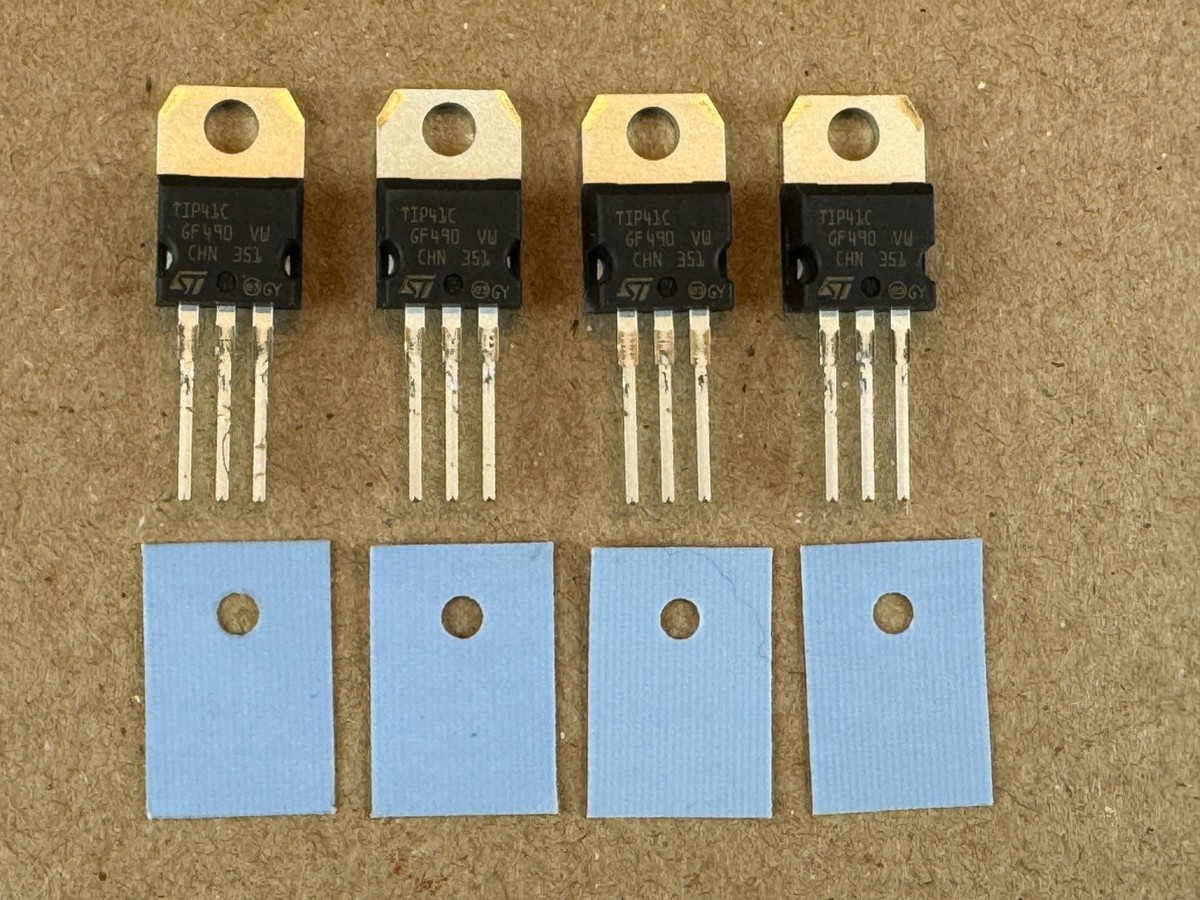 OH済USED TRANSISTOR BRAND THE CONCEPT 9'4 4 New TIP41C STMicro Transistors Insulators Outputs Pioneer SA-500