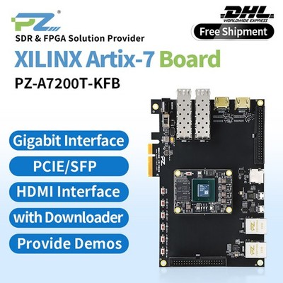 Puzhi FPGA Artix-7 A7200T Development Board 5LED 5KEY 2 Gigabit Ethernet