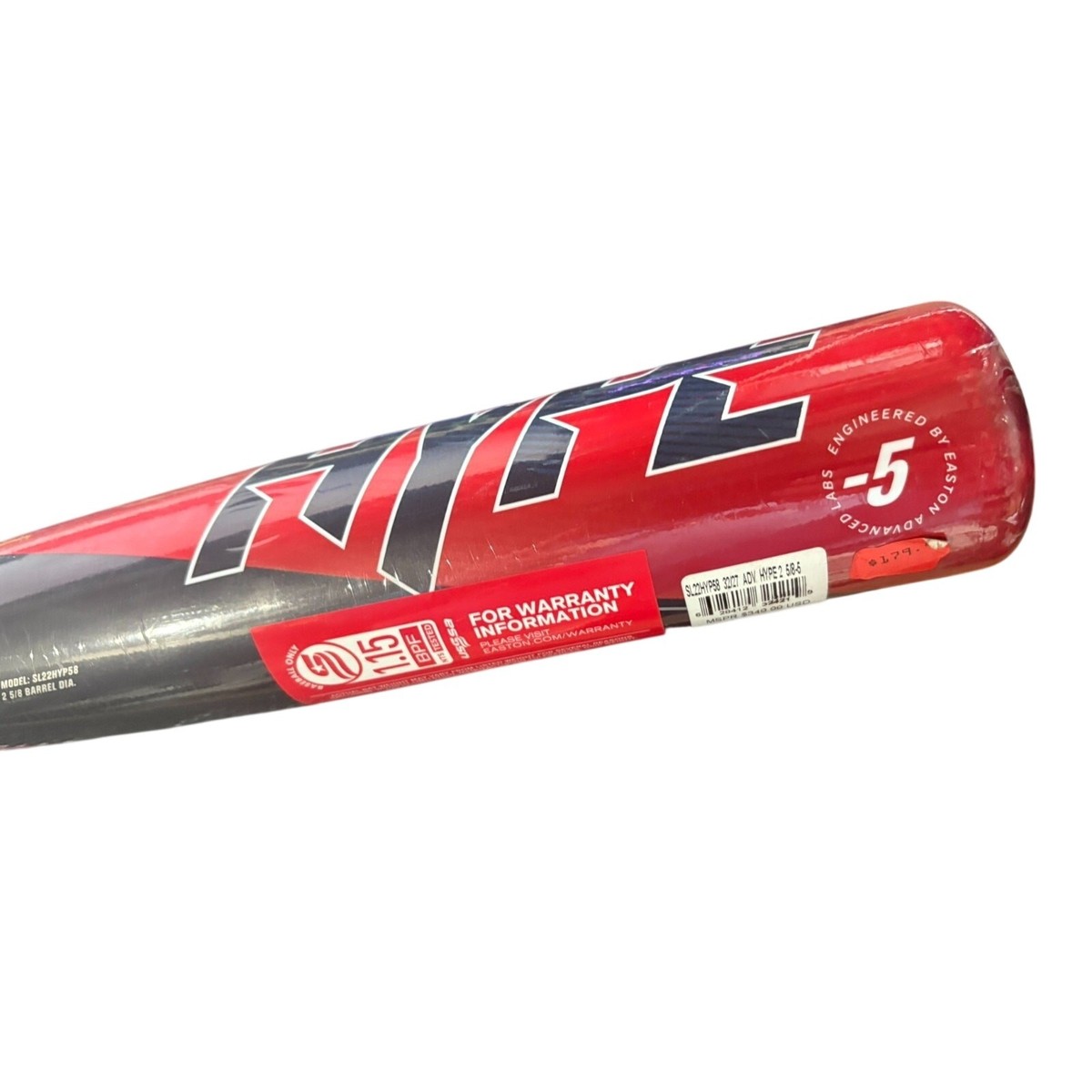 Batte Baseball Easton Hype USSSA – 32" / 27oz (-5) – Composite – Jeune