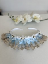 Dog Cat Fancy Lace Collar With Ties Pet Fashion Accessory