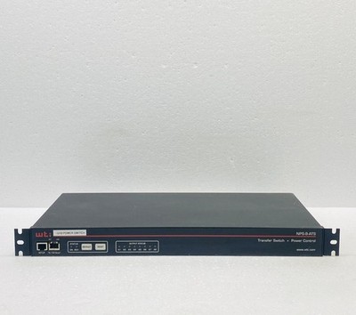 Western Telematic NPS-8H20-ATS-1 Network Transfer Switch + Power Control