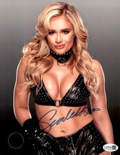 Scarlett Bordeaux Signed Original WWE 8x10 Photo JSA COA