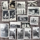 60 Black & White Original Vintage Photos from the 1930s-1950s Military, Beach