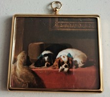 King Charles Spaniels Sir Edwin Landseer 1845 No52 Peter Bates miniature series