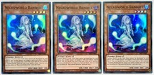 3 x SR07-DE002 Necroworld Banshee - Super Rare 1. Auflage Near Mint YuGiOh