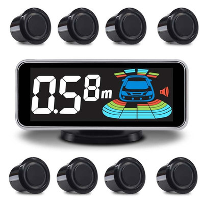 Car Parking Sensors Kit Reverse Radar Parktronic System Auto Electronics Vehicle