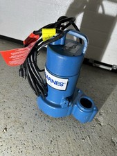 Crane Barnes Submersible Cast Iron Effluent Sump Pump 1/3 HP SP33 Part: 112547