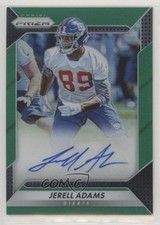 2016 Panini Prizm Rookie Auto Green Prizm Jerell Adams #RA-JAD Auto 0c2
