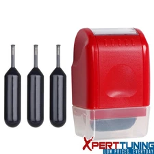 Identity Protection Privacy Roller Stamp Confidential Data Guard Your ID Red