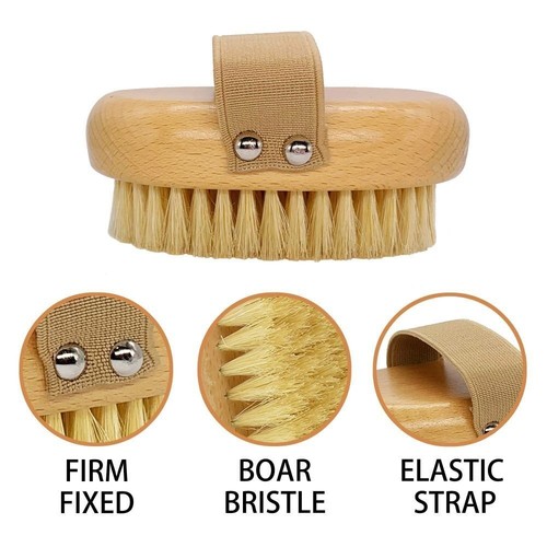 Dog Brush Soft Grooming Brush Dematting Tool Bristle Brush - 第 3/9 張圖片