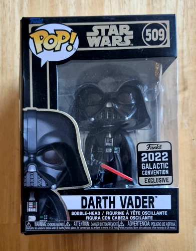 Funko Pop! Star Wars  Darth Vader #509 Funko 2022 Galactic Convention Exclusive
