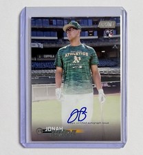Jonah Bride 2023 Topps Stadium Club #SCBA-JBD Rookie Auto Athletics Twins MLB RC