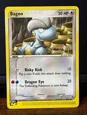 Pokémon TCG Bagon EX Dragon 50/97 Regular Common Scrye stamped 2003 50HP Basic on eBay