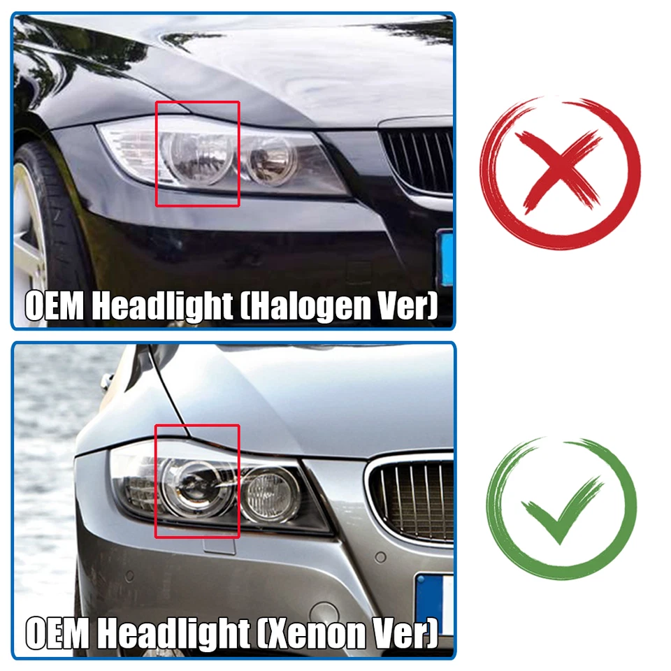 LED Headlights + Tail Lights For BMW 3 Series E90 E91 2009-2012 Front Rear Lamps Foto 2 de 4