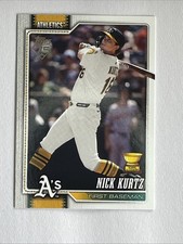 2026 Topps Series 1 #97 Nick Kurtz Gold Cup Athletics Rookie of the Year A’s