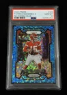 Patrick Mahomes 2023 Panini Prizm No Huddle Blue Prizm #’d/96 PSA 10 GEM MINT