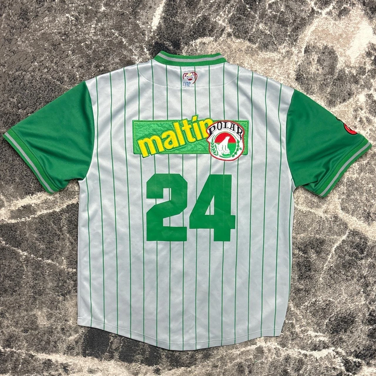 Vintage Tigres de Aragua Jersey Mens XL Venezuela Baseball Maltin Polar Cabrera - thumbnail 2