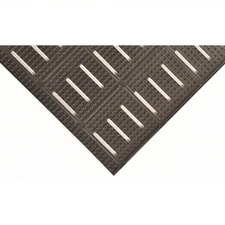 Condor Notrax Anti-Fatigue Runner Floor Mat Rubber 2 x 3 w Drain Holes - 3LLZ8