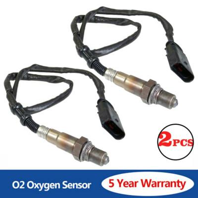 2pcs O2 Oxygen Sensor  NEW Downstream Fit for Audi Porsche Volkswagen