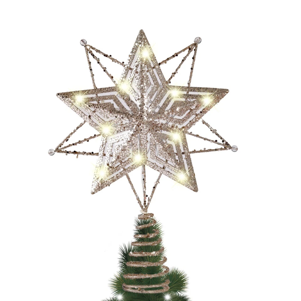 LED Christmas tree topper star - Image 3 of 4