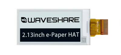 Waveshare 2.13inch e-paper Raw E-lnk Display Supports Partial Refresh 250x122