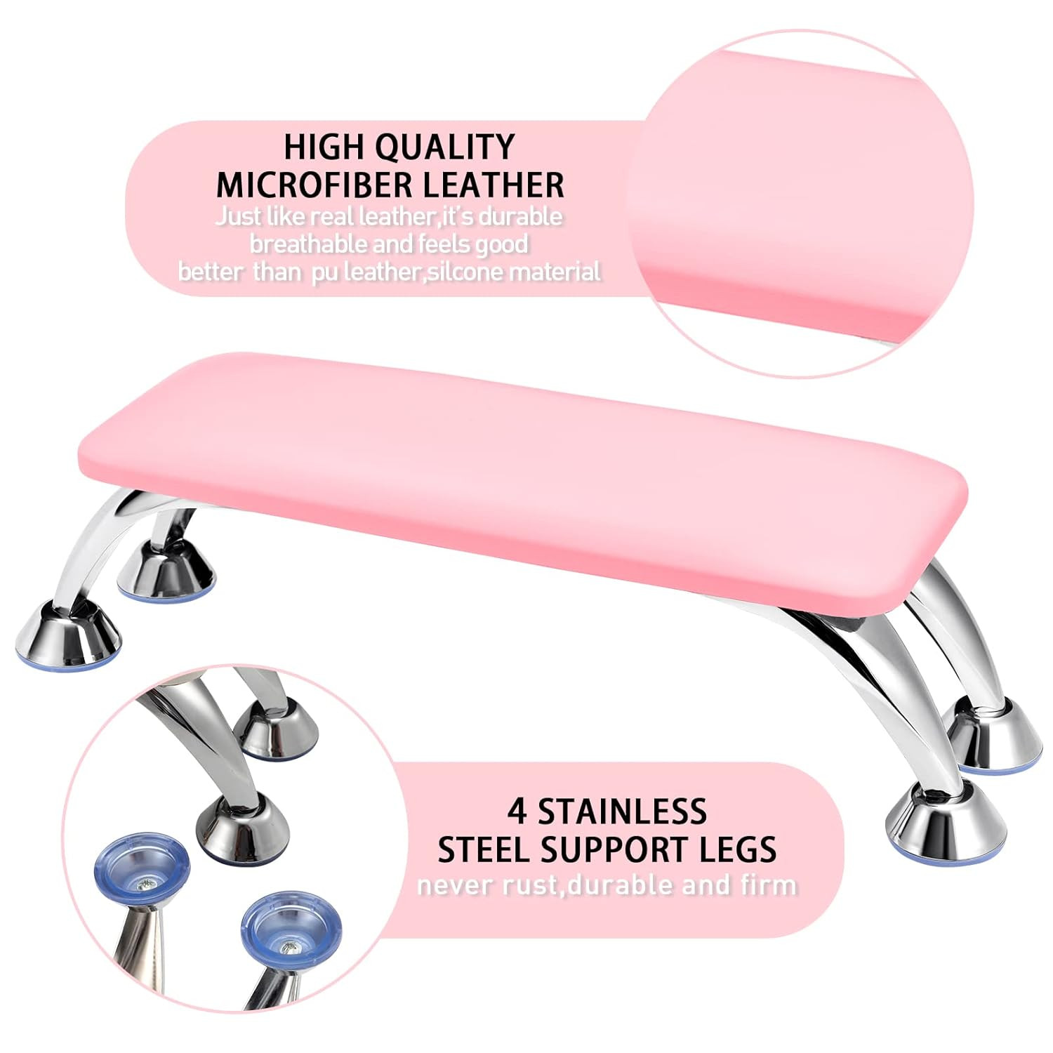 Nail Arm Rest for Acrylic Nail Hand Rest for Toenails Feet Rest Nail