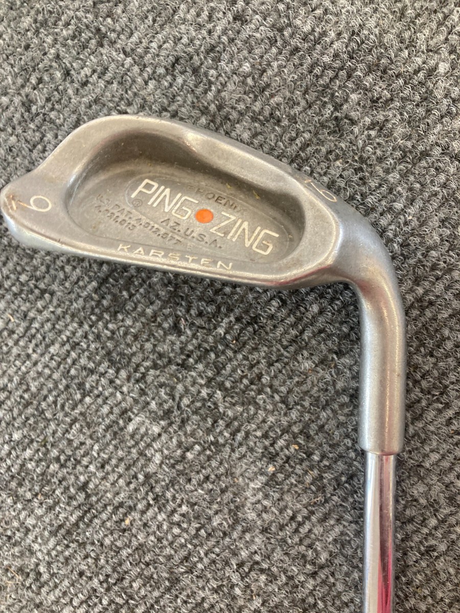 Ping/Zing Orange Dot/9 Iron/RH/Steel Shaft/35