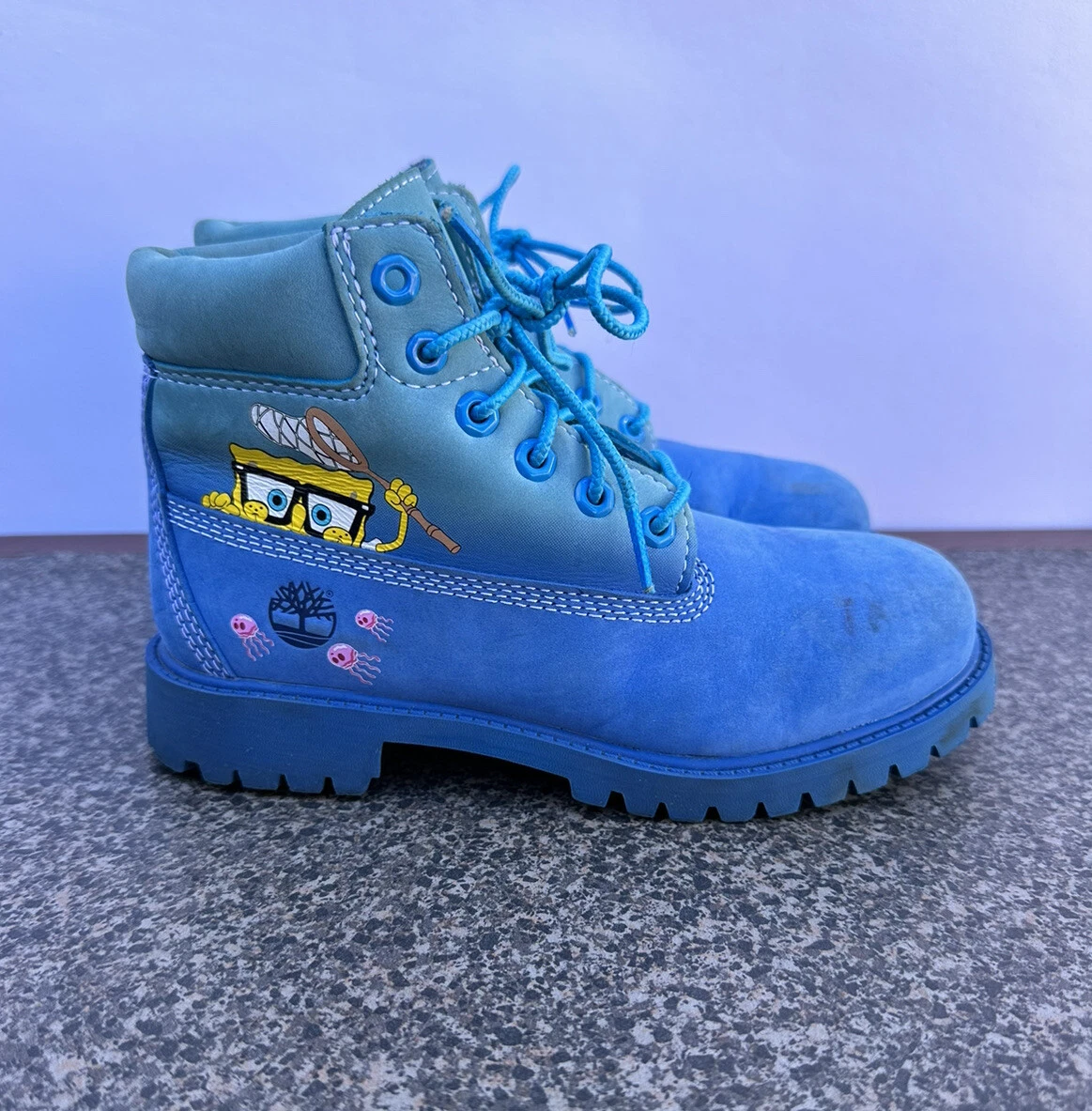 Spongebob timberland hotsell kids