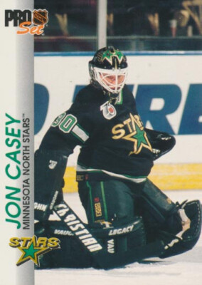 1992-93 Pro Set #82 JON CASEY - Minnesota North Stars